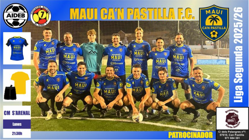 MAUI CA'N PASTILLA FC-José Miguel Castellano
